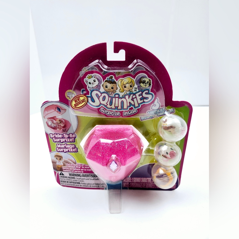 SQUINKIES SURPRIZE RING - Bride To Be Surprise.  New.